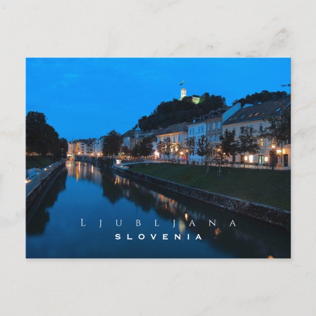 Postal Ljubljana, Eslovenia (Anverso)