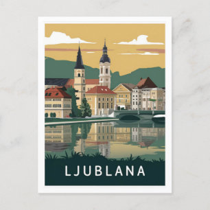 Postal Ljubljana, Eslovenia Viajes