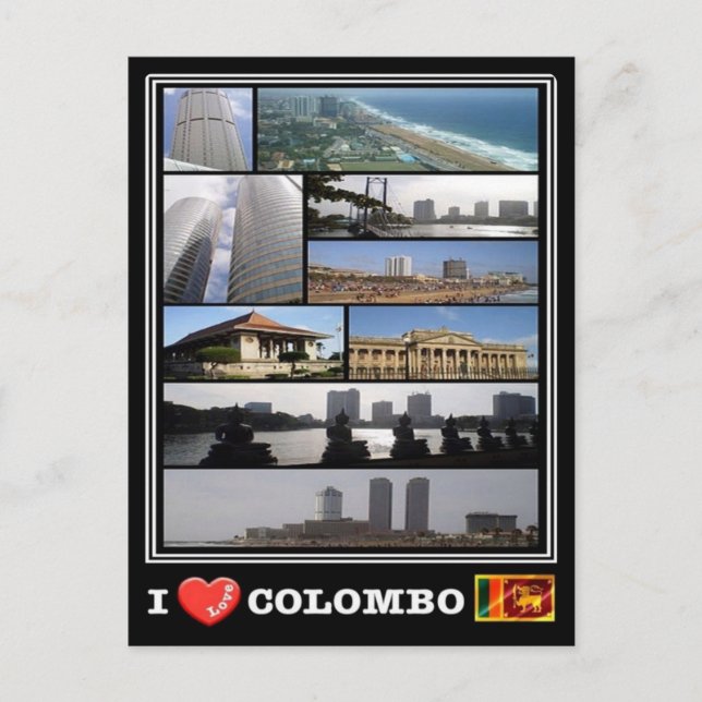 Postal LK Sri Lanka - Colombo - (Anverso)