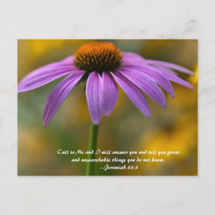 Postal Llama a mí y te responderé y te diré a grea