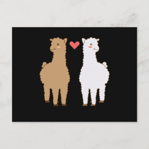 Postal Llama Alpaca Llamas Alpacas Sweet Design