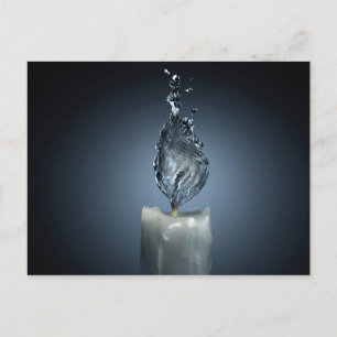 Postal Llama de agua