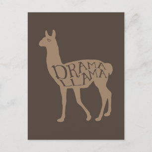 Postal Llama dramática
