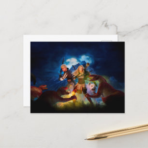 Postal Llama inexpugnable - Postcard