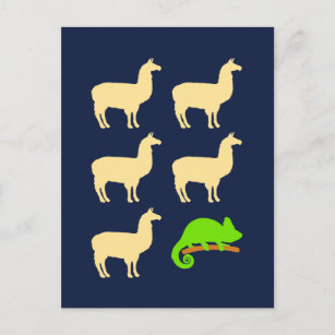 Postal Llama Llama Llama Llama Chameleon