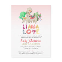 Llama Mama Baby Fiesta Cacti Fun Chica moderno