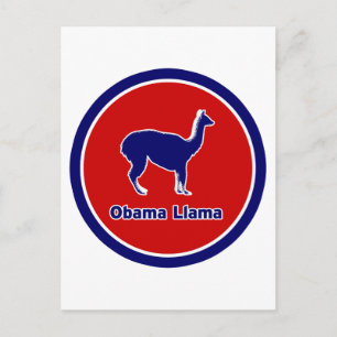 Postal Llama Obama