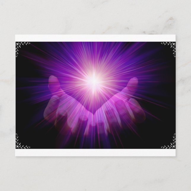 Postal Llama sanadores (Anverso)