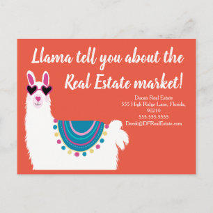 Postal llama te dice cuánto vende marketing de bienes raí