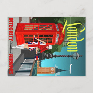Postal Llamada de Londres