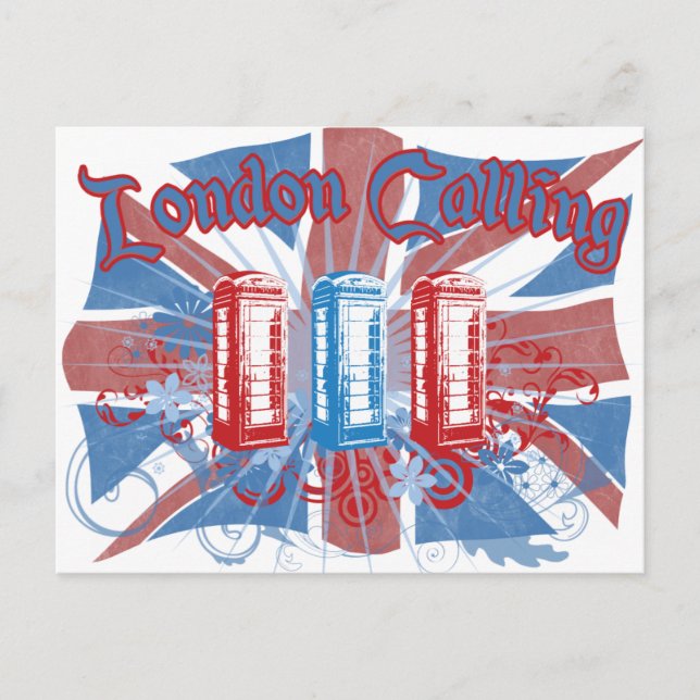 Postal Llamada de Londres (Anverso)