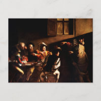 Llamada de San Mateo por Caravaggio (1600)