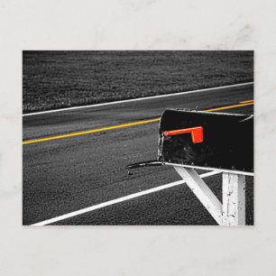 postal "Llamada por correo"