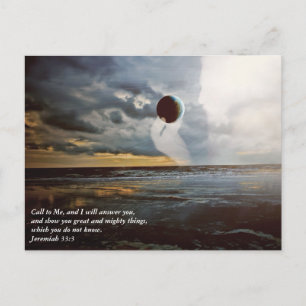 Postal Llamadme ~ Alentamiento de la Biblia Cristiana Ver