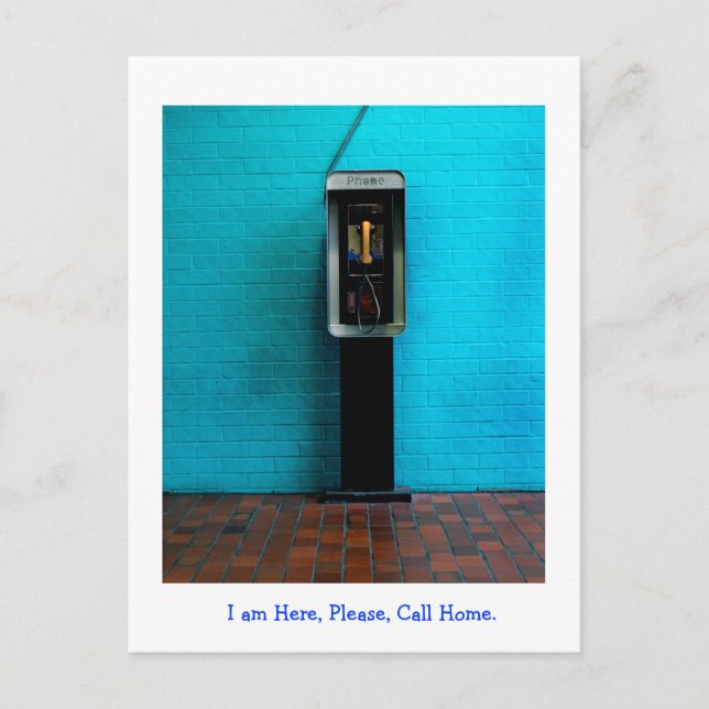 Postal Llamando a casa (Anverso)