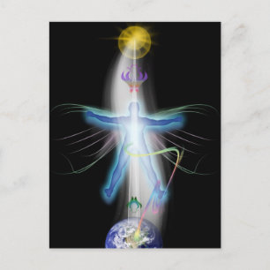 Postal Llamo a la luz