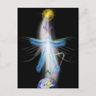 Postal Llamo a la luz