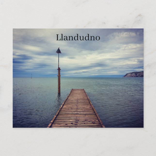 Postal Llandudno (Anverso)