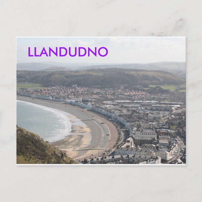 POSTAL LLANDUDNO (Anverso)