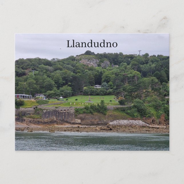 Postal Llandudno (Anverso)