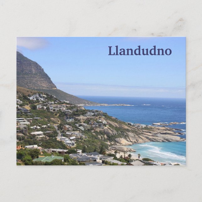 Postal Llandudno, Ciudad del Cabo, Sudáfrica (Anverso)