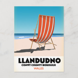 Postal Llandudno municipio de Conwy condado de Gales