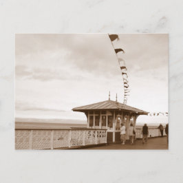 Postal Llandudno pier North Wales