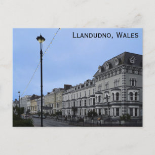 Postal Llandudno Wales Welsh Travel