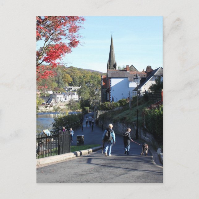 Postal Llangollen (Anverso)