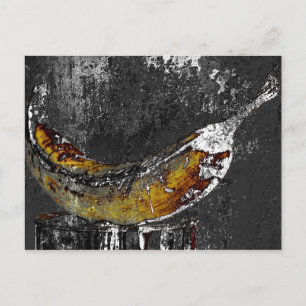 Postal llano de plátano