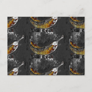 Postal llano de plátano