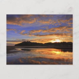Postal Llanstephan Sunset