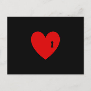 Postal Llave a mi corazón