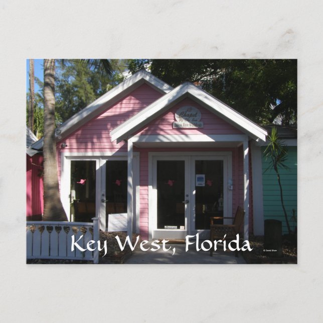 Postal Llave Oeste, Florida (Anverso)