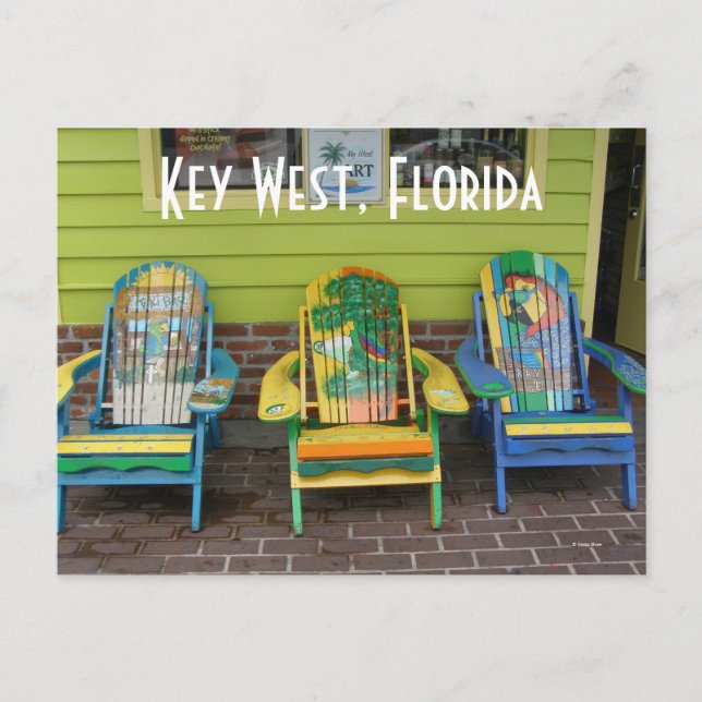 Postal Llave Oeste, Florida (Anverso)