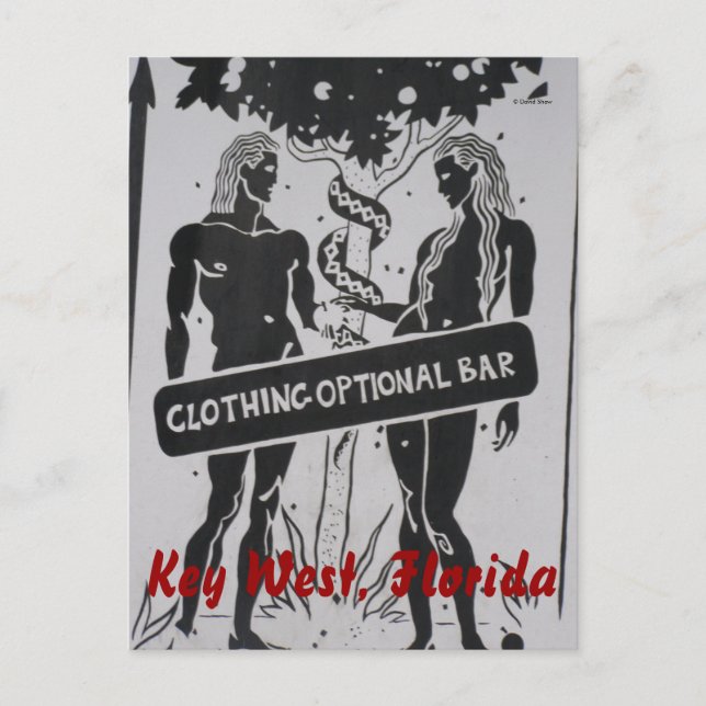 Postal Llave Oeste, Florida (Anverso)