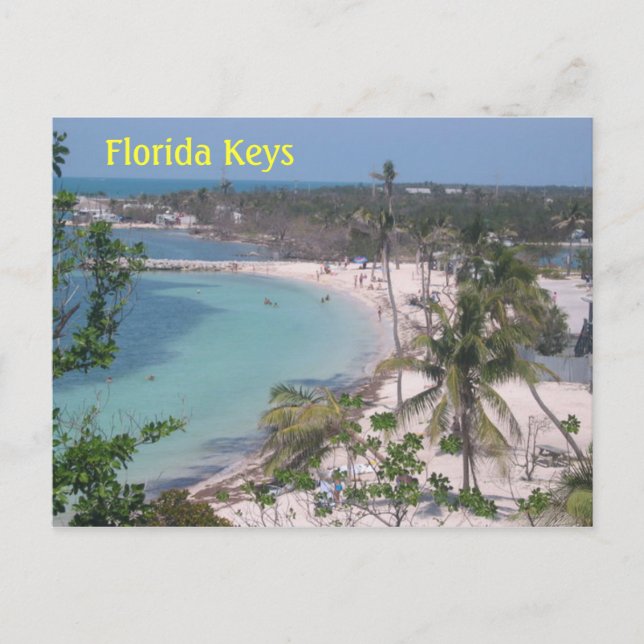 Postal Llaves de la Florida (Anverso)