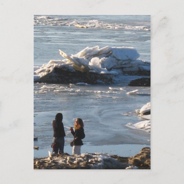 Postal llegada de primavera (Anverso)