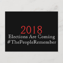 Postal Llegan las elecciones, recuerda la gente