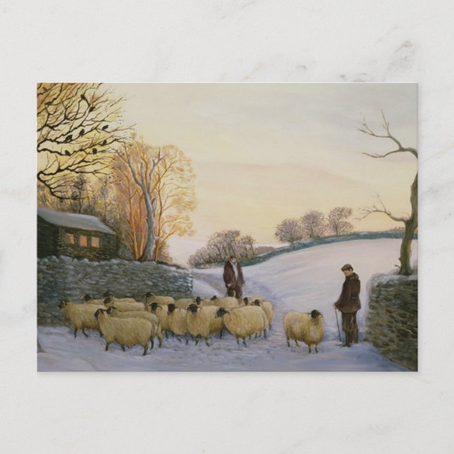 Postal Llegando a casa (Anverso)