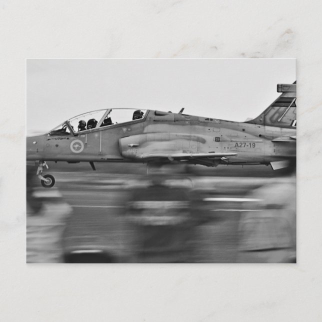 Postal Llegando a tierra (Anverso)