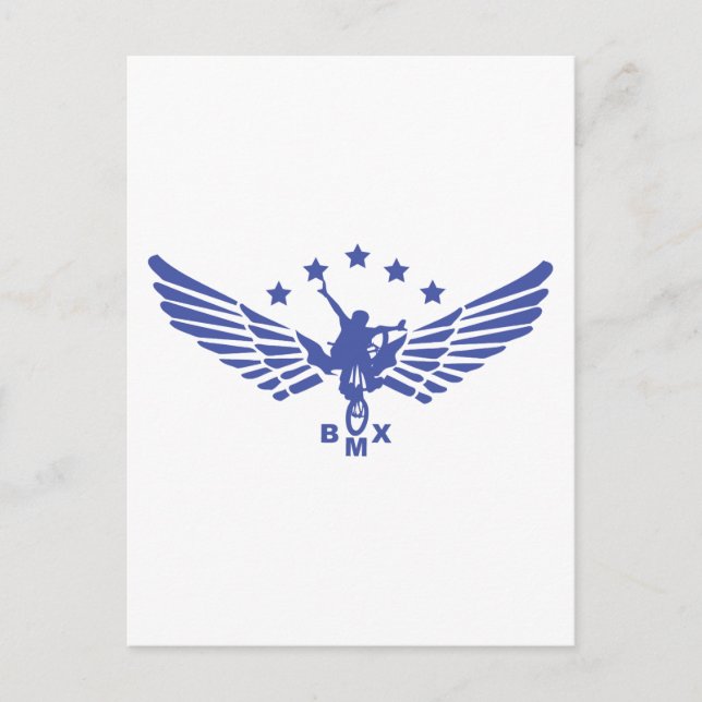 Postal Llegar a BMX (Anverso)