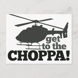 Postal Llegar a la Choppa