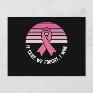 Postal Llegó. Luchamos. Gané. Superviviente de cáncer de