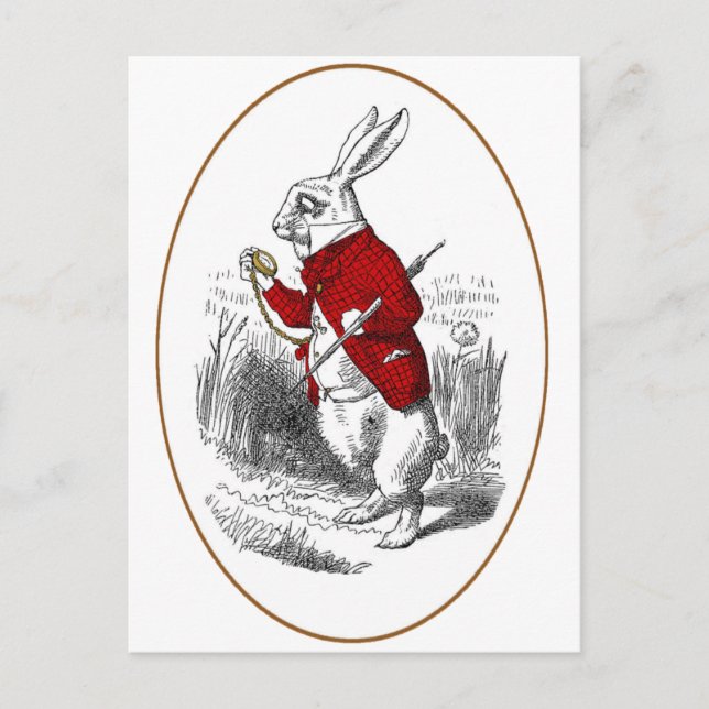 Postal Llego tarde, tarde (Anverso)