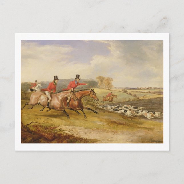 Postal Lleno de llanto, Salón del Soltero, 1835 (aceite s (Anverso)