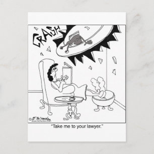 Postal Llévame A Tu Abogado