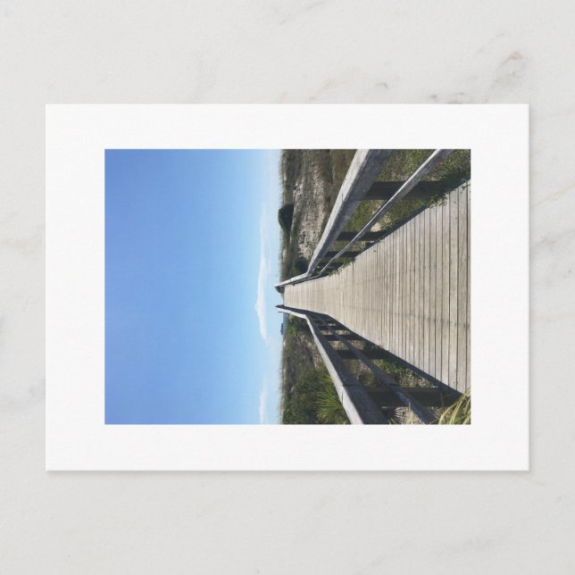 Postal Llévame A Tu Playa (Anverso)