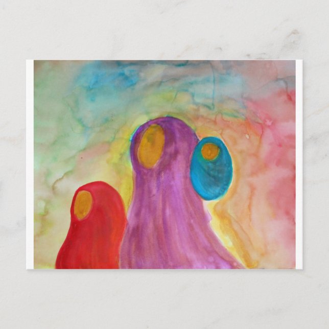 Postal Llevar El Futuro (Anverso)