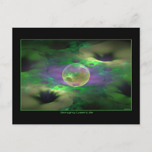 Postal llevar vida verde